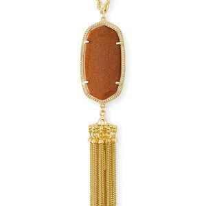 Kendra Scott Raine Necklace in Goldstone